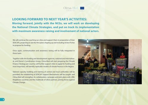 Clima-Med - One-year - Key insights and Way Forward 2018-19