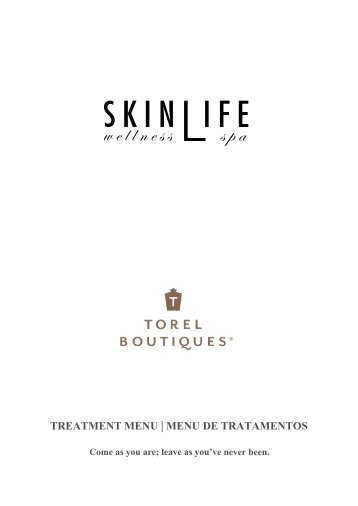 SKINLIFE MENU TOREL AVANTGARDE