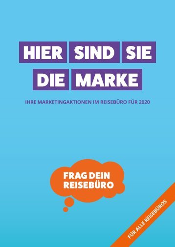 Marketingbroschüre 2020