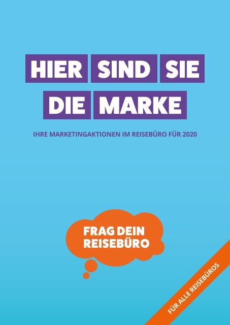 Marketingbroschüre 2020