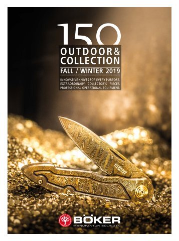 Boker Outdoor und Collection | Fall / Winter 2019 | English