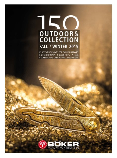 Boker Outdoor und Collection | Fall / Winter 2019 | English