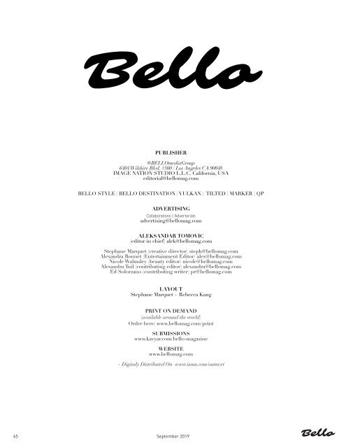BELLO #188