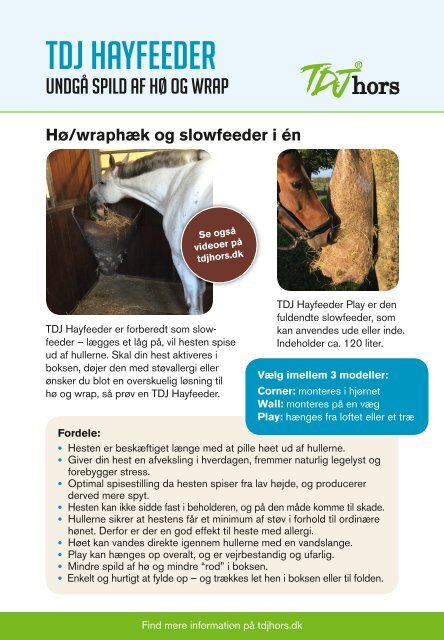 TDJhors - Brochure - 2019