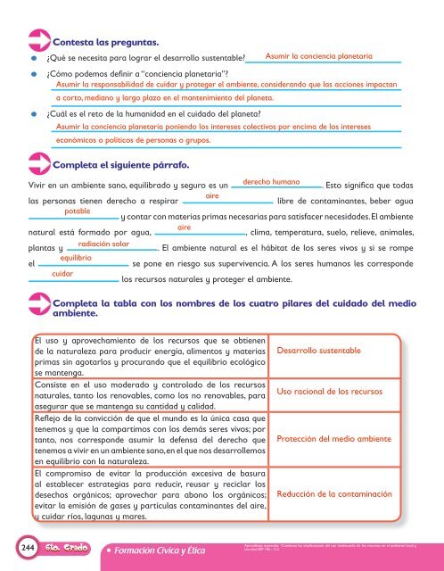 GUÍA DEL MAESTRO LEIREM  6° GRADO