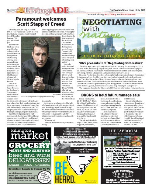 The Mountain Times - Volume 48, Number 38: Sept. 18-24, 2019