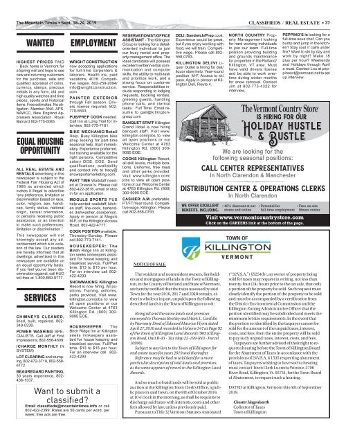 The Mountain Times - Volume 48, Number 38: Sept. 18-24, 2019