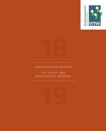 VNW-Tätigkeitsbericht 2018_19