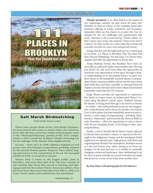 Park Slope Reader - Fall 2019 #70