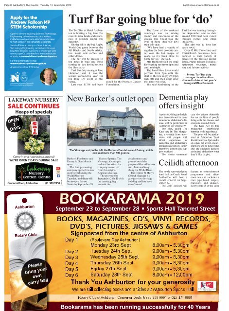 Ashburton Courier: September 19, 2019