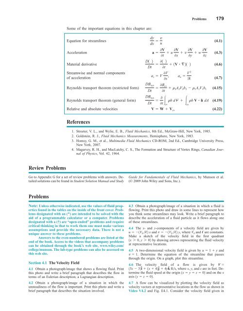 178 Chapter 4 Fluid K