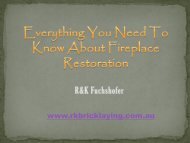 Everything You Need To Know About Fireplace Restoration