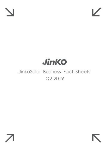 Jinkosolar Business Factsheet