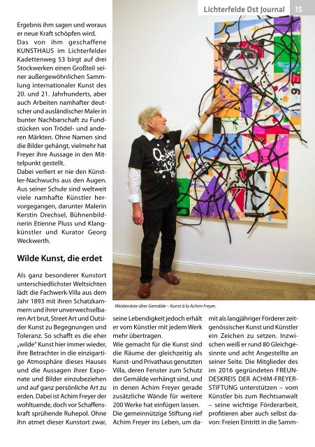 Lichterfelde Ost Journal Oktober/November 2019