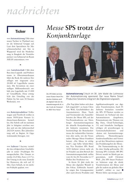 Industrieanzeiger 26.2019