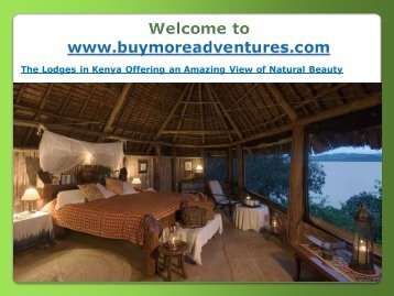 Lodge Safaris in Kenya