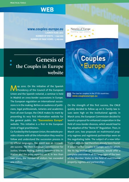 CNUE-Supporting Couples