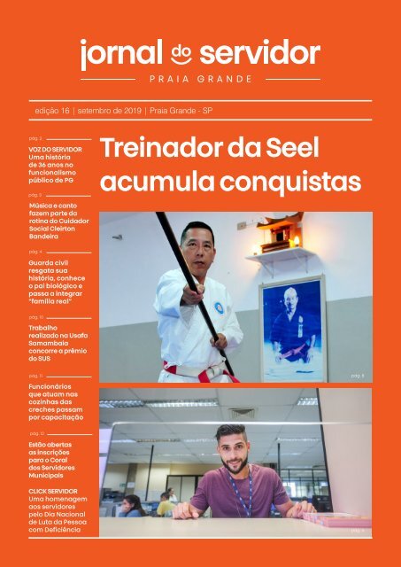 Jornal do Servidor - Praia Grande | Ed. 16 | Setembro 2019