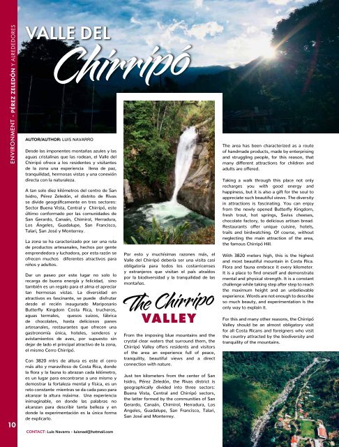South Pacific Costa Rica Travel Guide and Magazine #68