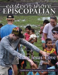 Eastern Shore Episcopalian - Fall 2019