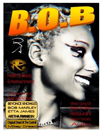 BOB MAGAZINE August 2019  RA 