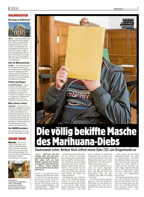 Berliner Kurier 19.09.2019