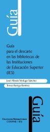 Guía para el descarte en las bibliotecas de las Instituciones de Educación Superior