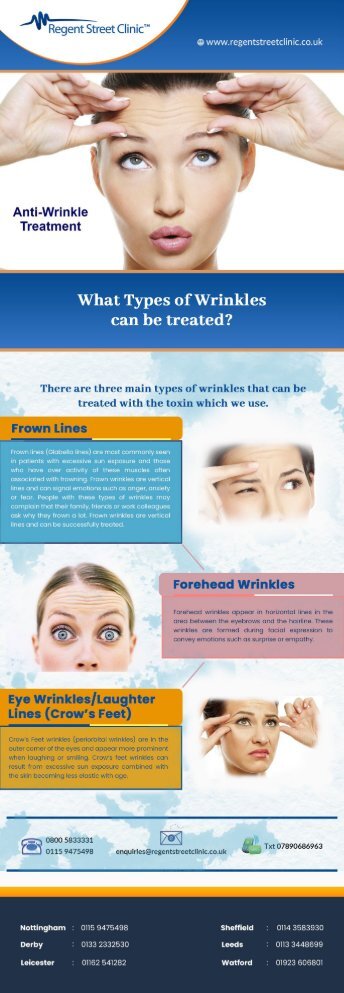 What Types of Wrinkles can be treated