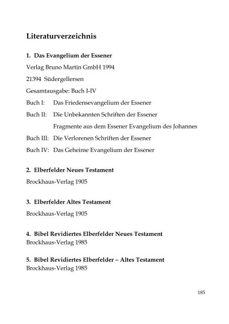 Das Evangelium der Essener Plagiat 2019