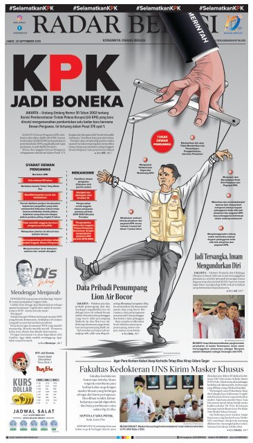 E Paper Radar Bekasi Edisi 20 September 2019
