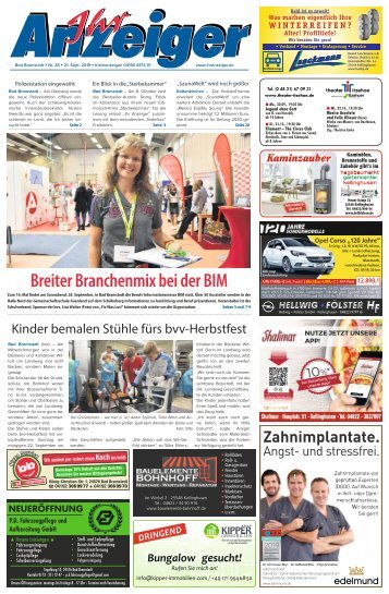 Ihr Anzeiger Bad Bramstedt 38 2019