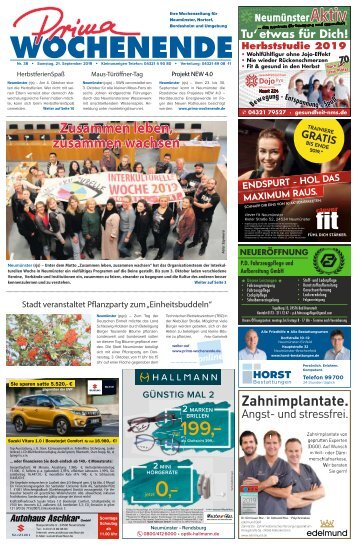 Prima Wochenende 38 2019