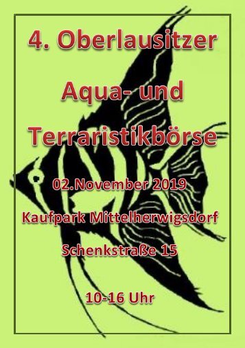 4. Oberlausitzer Aqua- und Terraristikbörse
