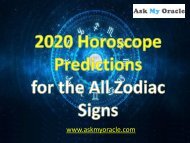 2020 Horoscope for Every Sign - Yearly Astrology Predictions