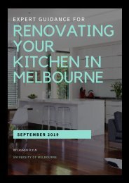 Expert Guidance for Renovating Your Kitchen in Melbourne