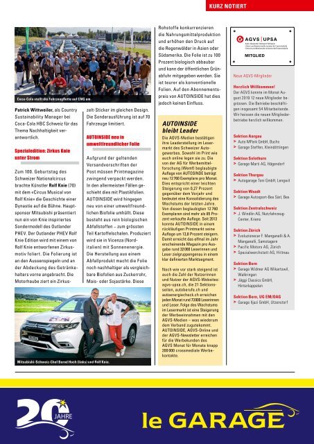 AUTOINSIDE Ausgabe 10 – Oktober 2019