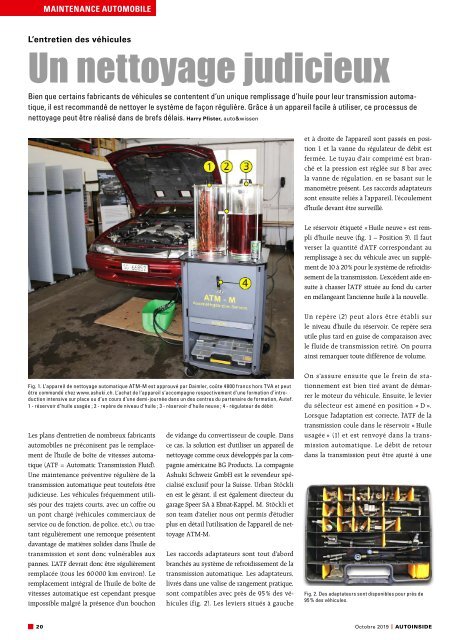 AUTOINSIDE Édition 10 – Octobre 2019