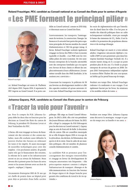 AUTOINSIDE Édition 10 – Octobre 2019