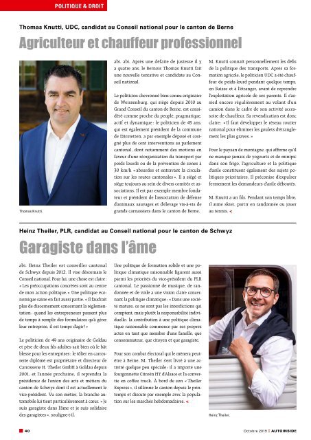 AUTOINSIDE Édition 10 – Octobre 2019