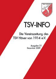 Heizung - TSV Höver