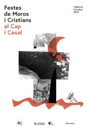 LLIBRE OFICIAL DE LES FESTES DE MOROS I CRISTIANS AL CAP I CASAL 2019 - FEVAMIC-