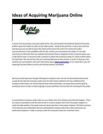 4 order weed online