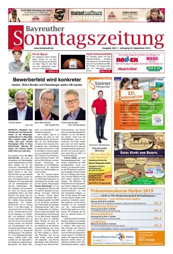 2019-09-22 Bayreuther Sonntagszeitung