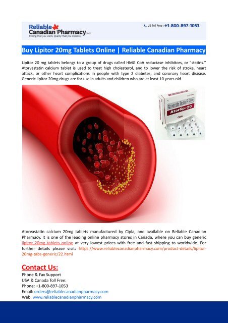 Lipitor Buy Online