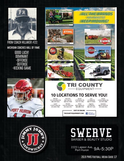 2019 PHHS Football Media Guide 9.16