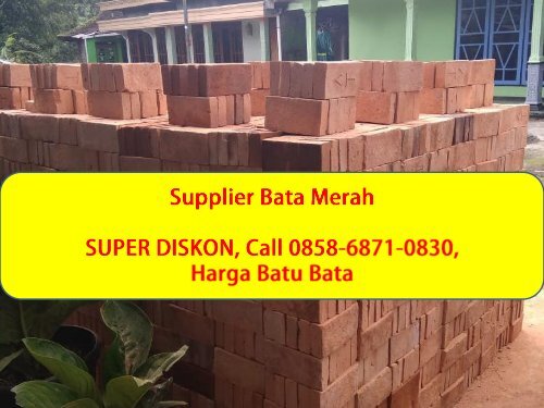 Harga Batu Bata Merah