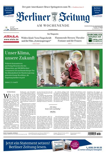 Berliner Zeitung 21.09.2019