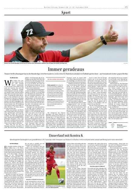 Berliner Zeitung 21.09.2019