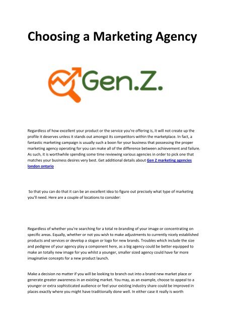 4 Generation Z Marketing