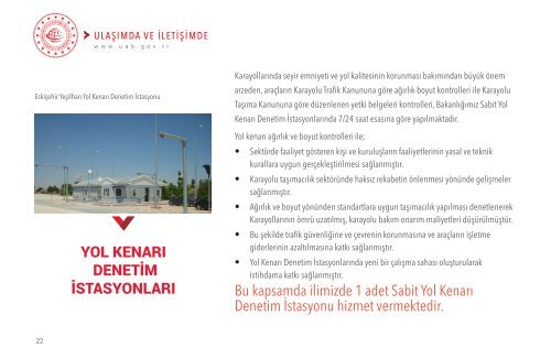 2003-2018 Eskişehir Ulaşım ve Altyapı Yatırımları 